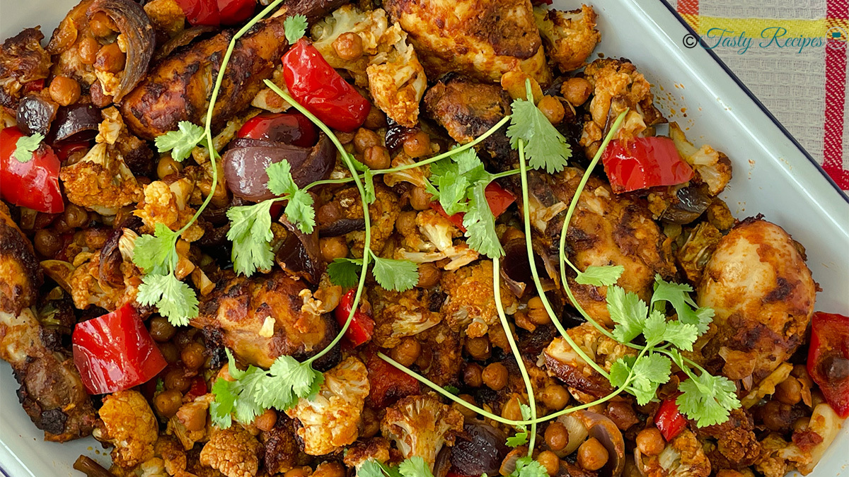 harissa chicken traybake recipe