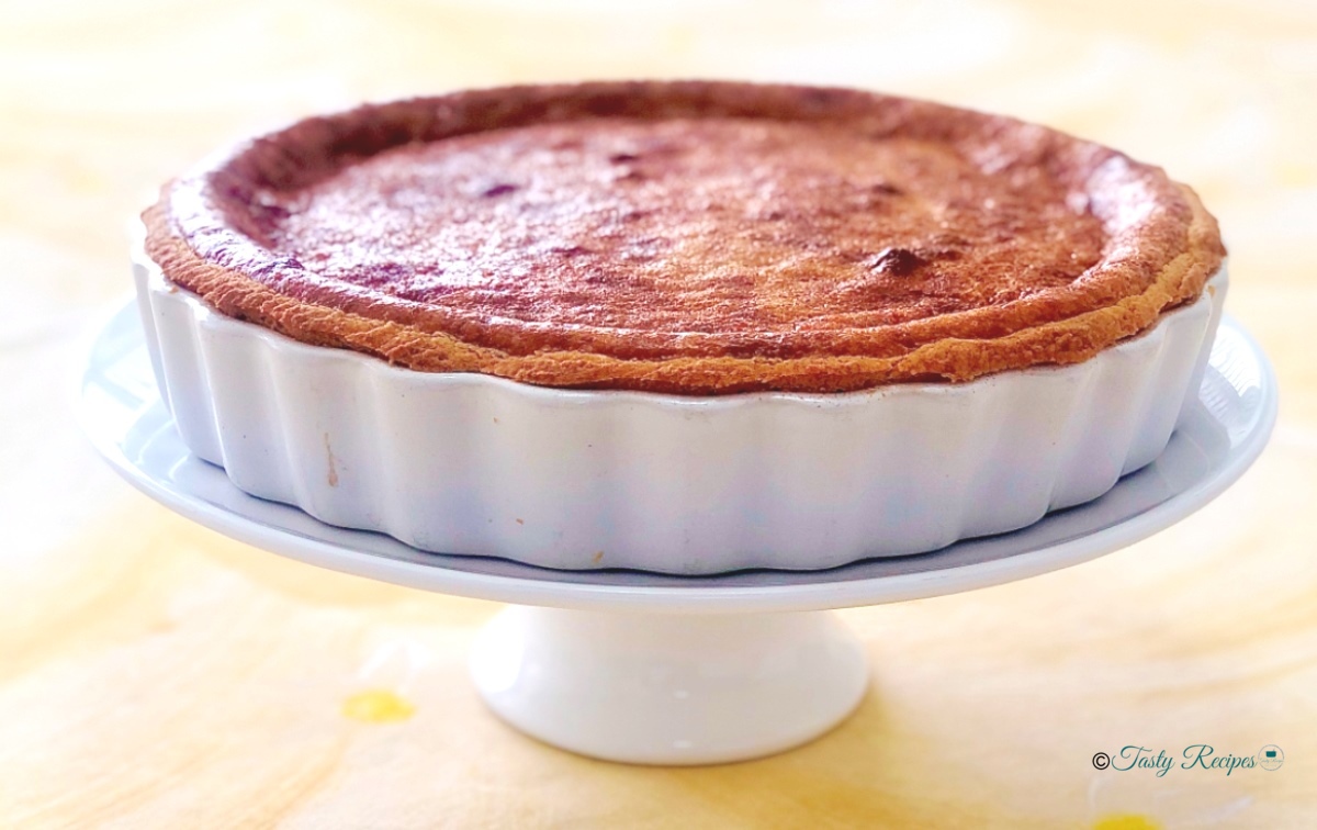 rooibos infused milk tart recipe