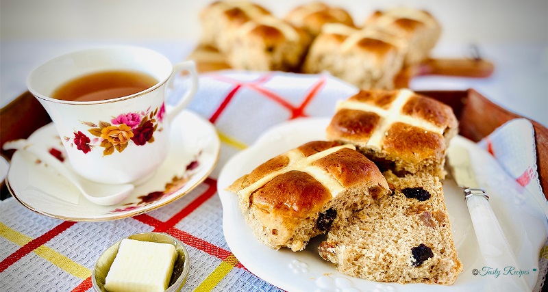hot cross bun recipe
