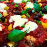 pizza chicken tray bake recipe