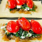 roasted tomato and feta tart recipe